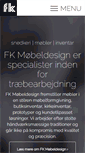 Mobile Screenshot of fk-moebeldesign.dk